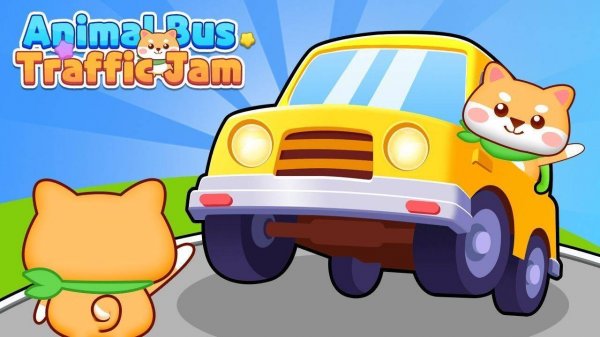 Animal Bus Traffic Jam: Puzzle Game Online - Match 3 Puzzle