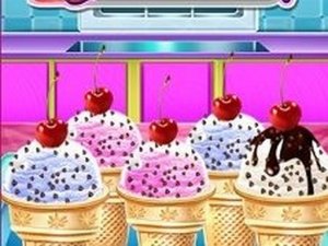 Ice Cream Cone Maker Cooking Game for Kids