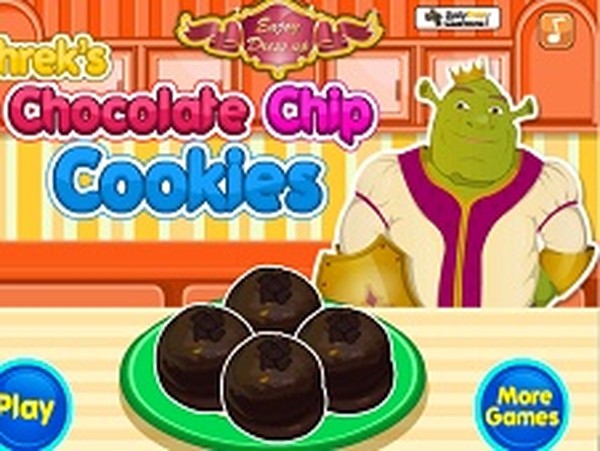 Shrek's Chocolate Chip Cookies Cooking Game - Cooking Game