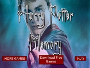 Harry Potter Memory Puzzle Game
