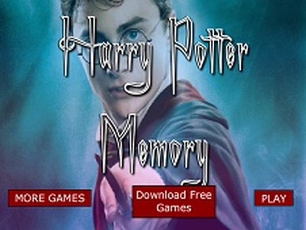 Harry Potter Memory Puzzle Game