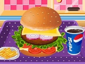 Burger Cooking Online Game - Fun Kitchen Simulator Cooking Game
