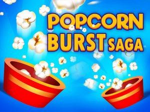 Popcorn Burst Saga Online Puzzle Game - Casual Puzzle Game