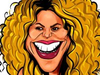 Shakira Funny Face Puzzle Game - Funny Face Puzzle