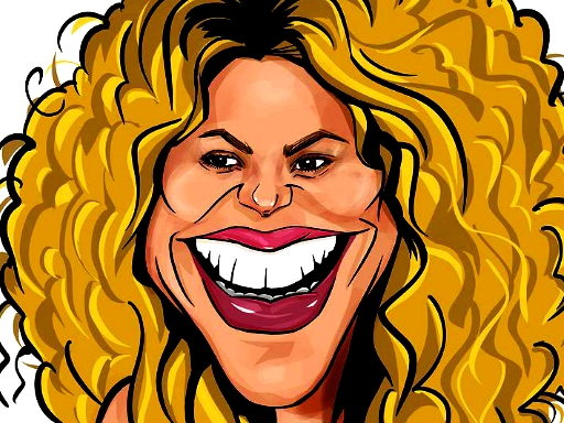 Shakira Funny Face Puzzle Game - Funny Face Puzzle