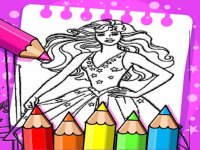Barbie Coloring Book Online Game - Coloring Game