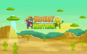 Cowboy VS Martians - Wild West Alien Precision Fighter