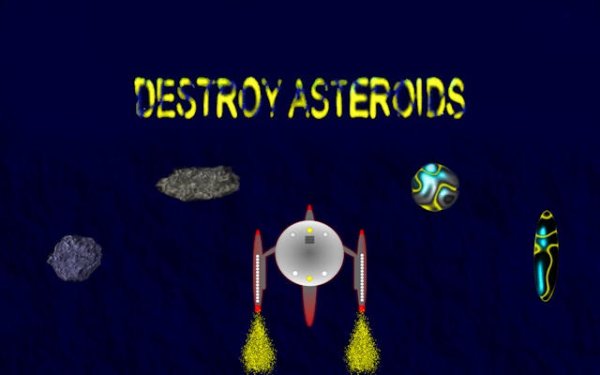Destroy Asteroids: Space Defense Online Game