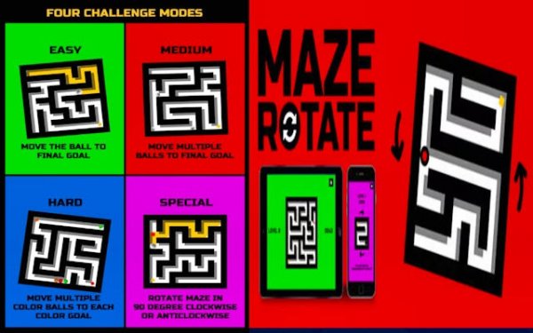 Maze Rotate: 3D Puzzle Challenge Online Game