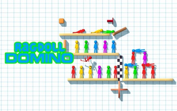 Ragdoll Domino Puzzle Game Online