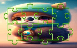 Baby Stitch Sliding Puzzle Online Game - Puzzle Game