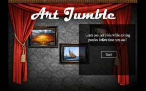 Art Jumble Puzzle Game