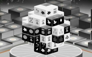 Black and White Dimensions: Mahjong Match Puzzle Game