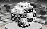 Black and White Dimensions: Mahjong Match Puzzle Game