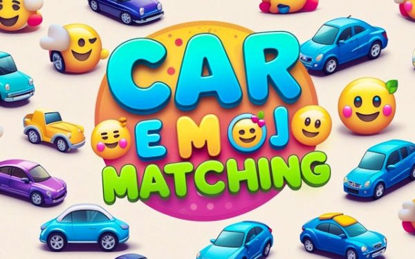 Car Emoji Matching Online Puzzle Game