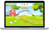 Chicken Math: Addition & Subtraction Learning Game Online - Educational Math Game