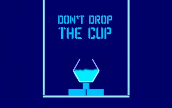 Don't Drop The Cup - Precision Puzzle Online Game