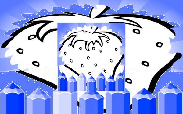 Fruit Pictures for Kids Coloring Book Online Game