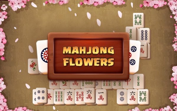 Mahjong Flowers Solitaire Online Puzzle Game - Puzzle Game