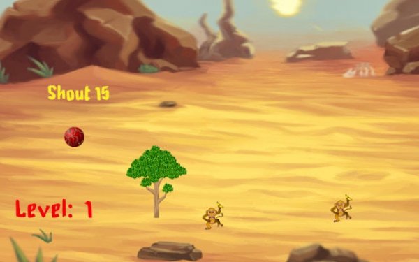 Monkey Shoot: Aim & Launch Puzzle Game Online - Puzzle Game