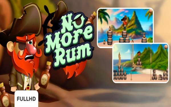 No More Rum: Pirate Bottle Blast Puzzle Game