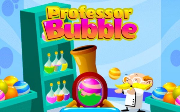 Professor Bubble Online Puzzle Game