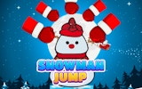 Snowman Jump Online Arcade Game