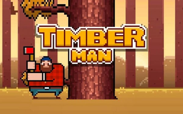 TimberMan Wood Chopping Arcade Game Online Arcade Game