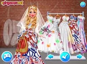 Princesses: Trash My Wedding Dress Dress Up Game
